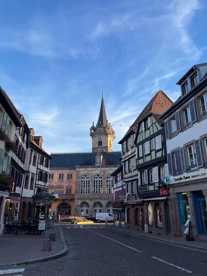 Le Beffroi Lägenhet Obernai Exteriör bild