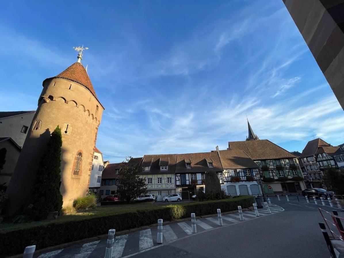 Le Beffroi Lägenhet Obernai Exteriör bild