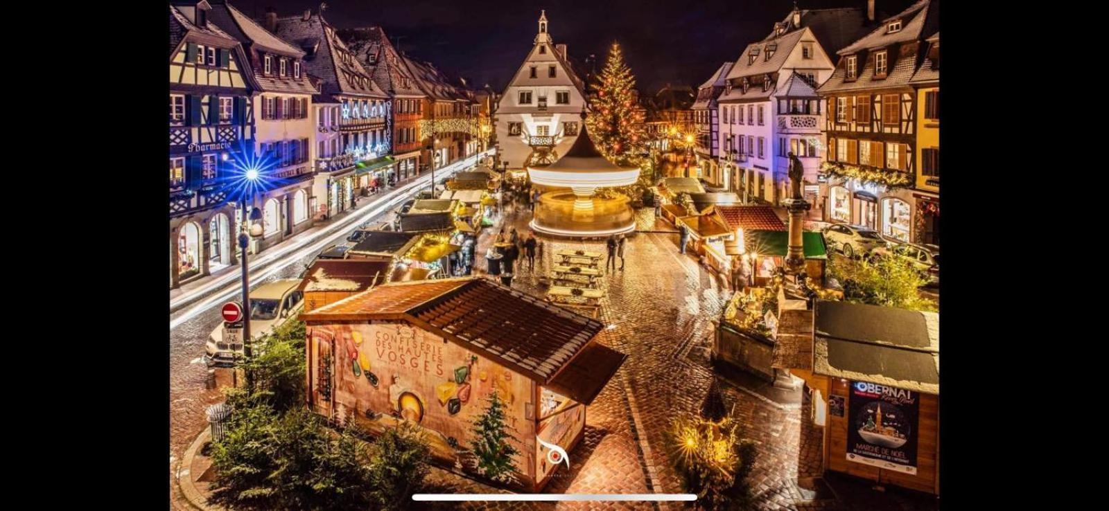 Le Beffroi Lägenhet Obernai Exteriör bild